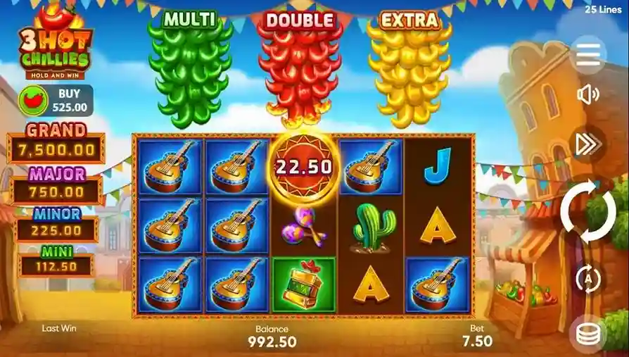 3 Hot Chillies слот