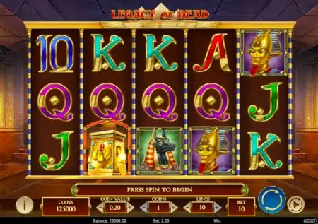 Слот Legacy of Dead