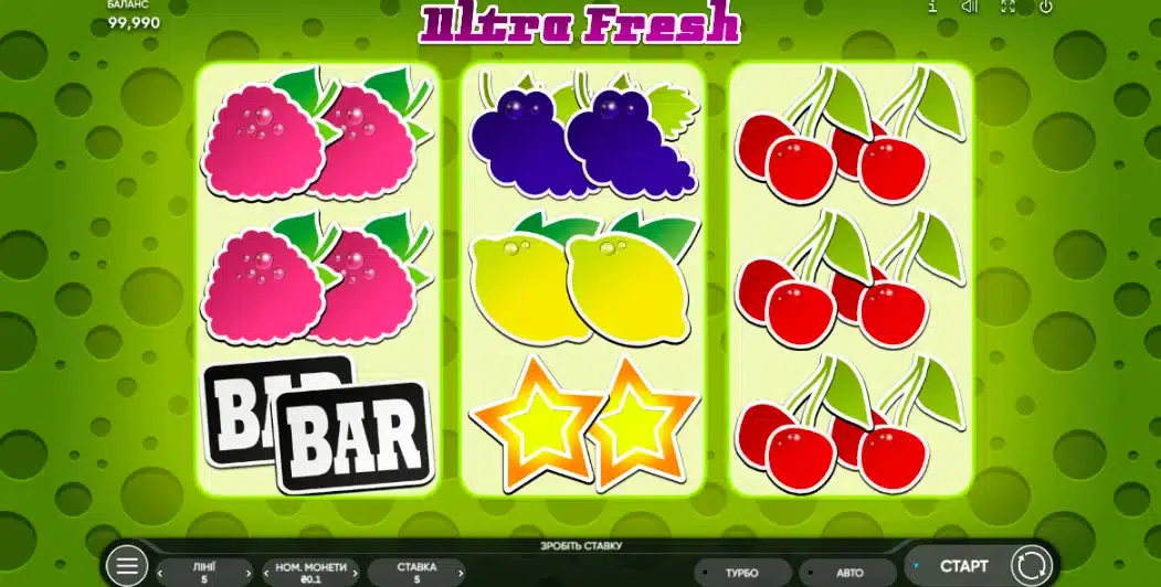слот Ultra fresh